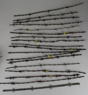 Appraisal: Lot Of Barbed Wire Collection Of Approx Types Of Early