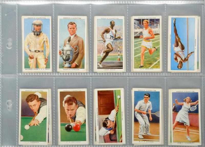 Appraisal: Lot of Sports Stars Tobacco Card Sets Description This lot