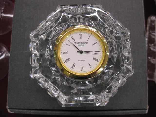 Appraisal: Waterford Crystal Desk Clock - '' in box