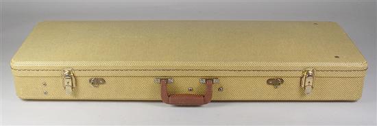 Appraisal: Double Violin Case A Tweed copy