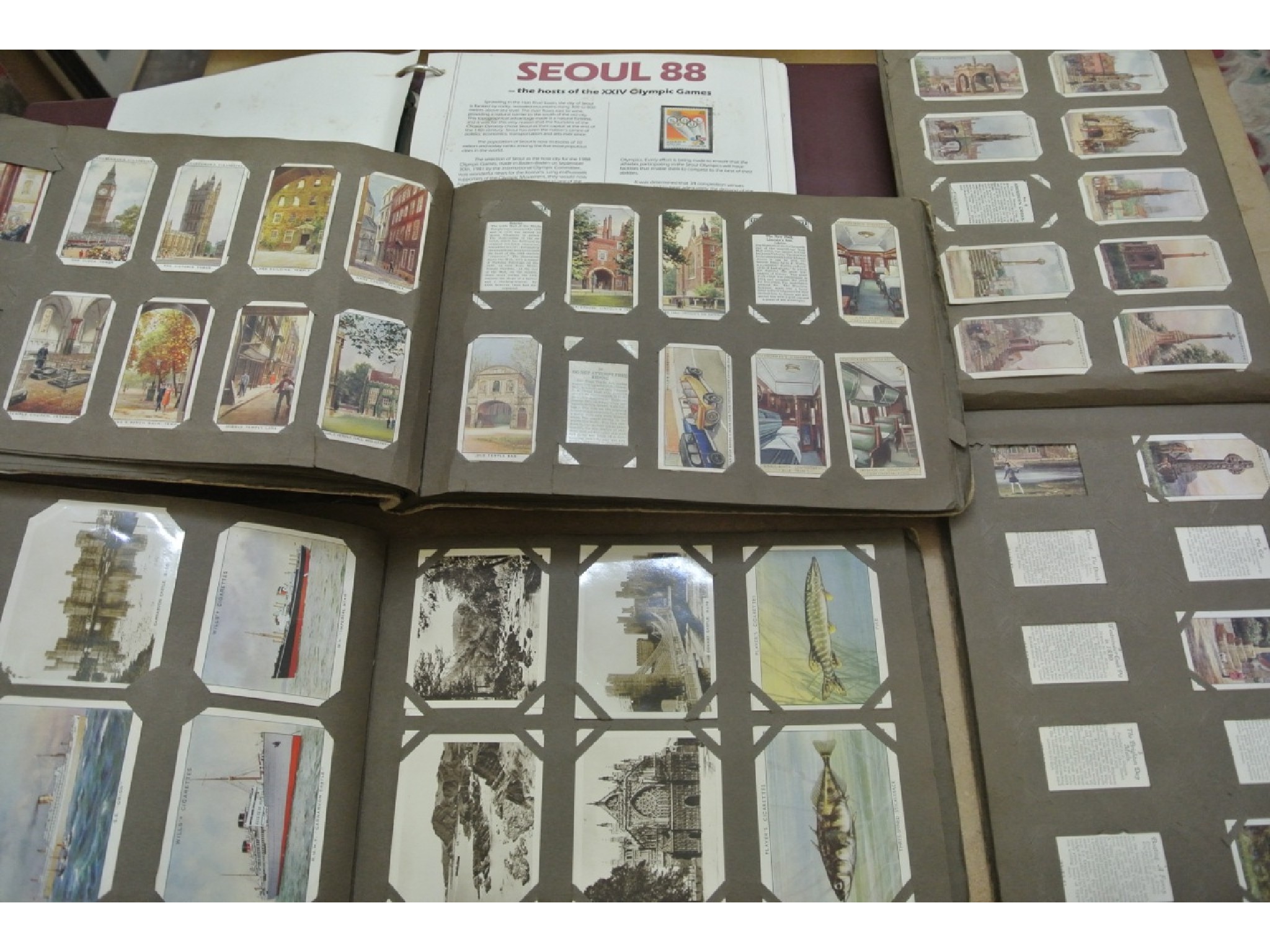 Appraisal: An album of stamps concerning the Seoul Olympics of stamps