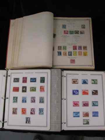 Appraisal: Volumes of Stamps one U S album from and two