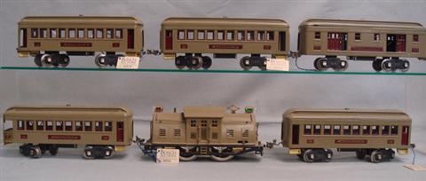 Appraisal: Lionel standard gauge train set mojave locomotive cars pc set