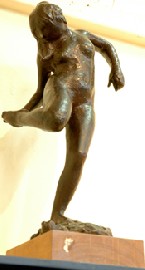 Appraisal: AFTER EDWARD DEGAS GIRL BALANCING ON ONE LEG EDITIONED RESIN