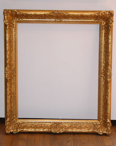 Appraisal: Gilded Wood Frame Louis the th Style Wood x inches