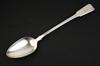 Appraisal: STUFFING SPOON - English hallmarked stuffing spoon with engraved leopard