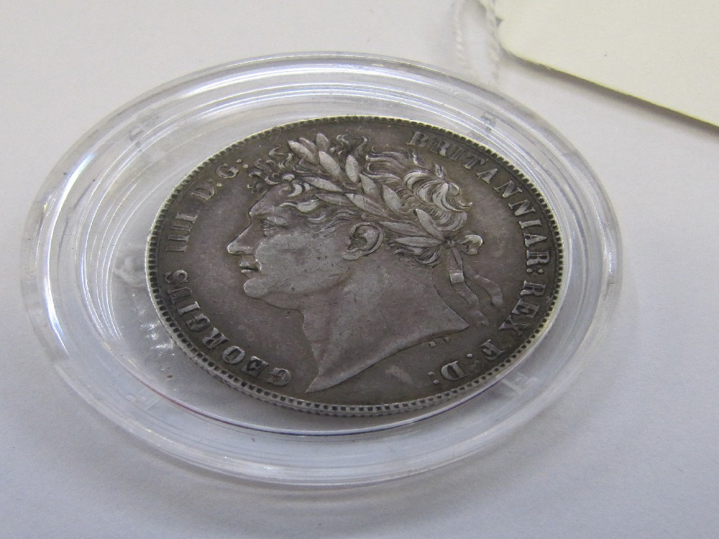 Appraisal: George IV half crown -