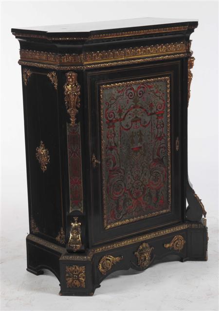 Appraisal: A Napoleon III Boulle marquetry and gilt metal mounted side