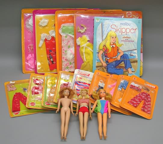 Appraisal: Lot of Barbie family outfits MIP Ken Brad outfits Ken