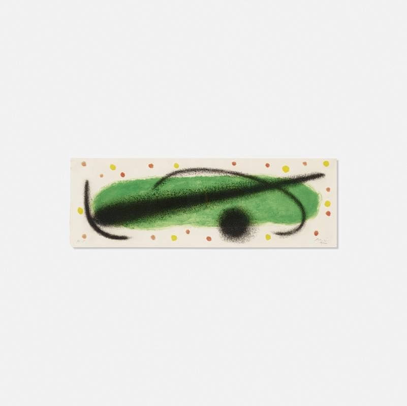 Appraisal: Joan Miro Fusees Joan Miro Fusees etching and aquatint on