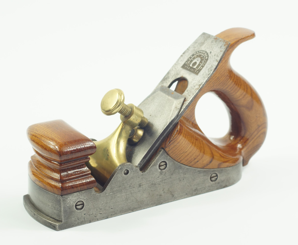 Appraisal: An Alex Mathieson Son dovetailed infill smoothing plane with oak