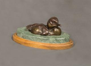 Appraisal: Merganser Duckling by Robert Bateman Robert Bateman - bronze x