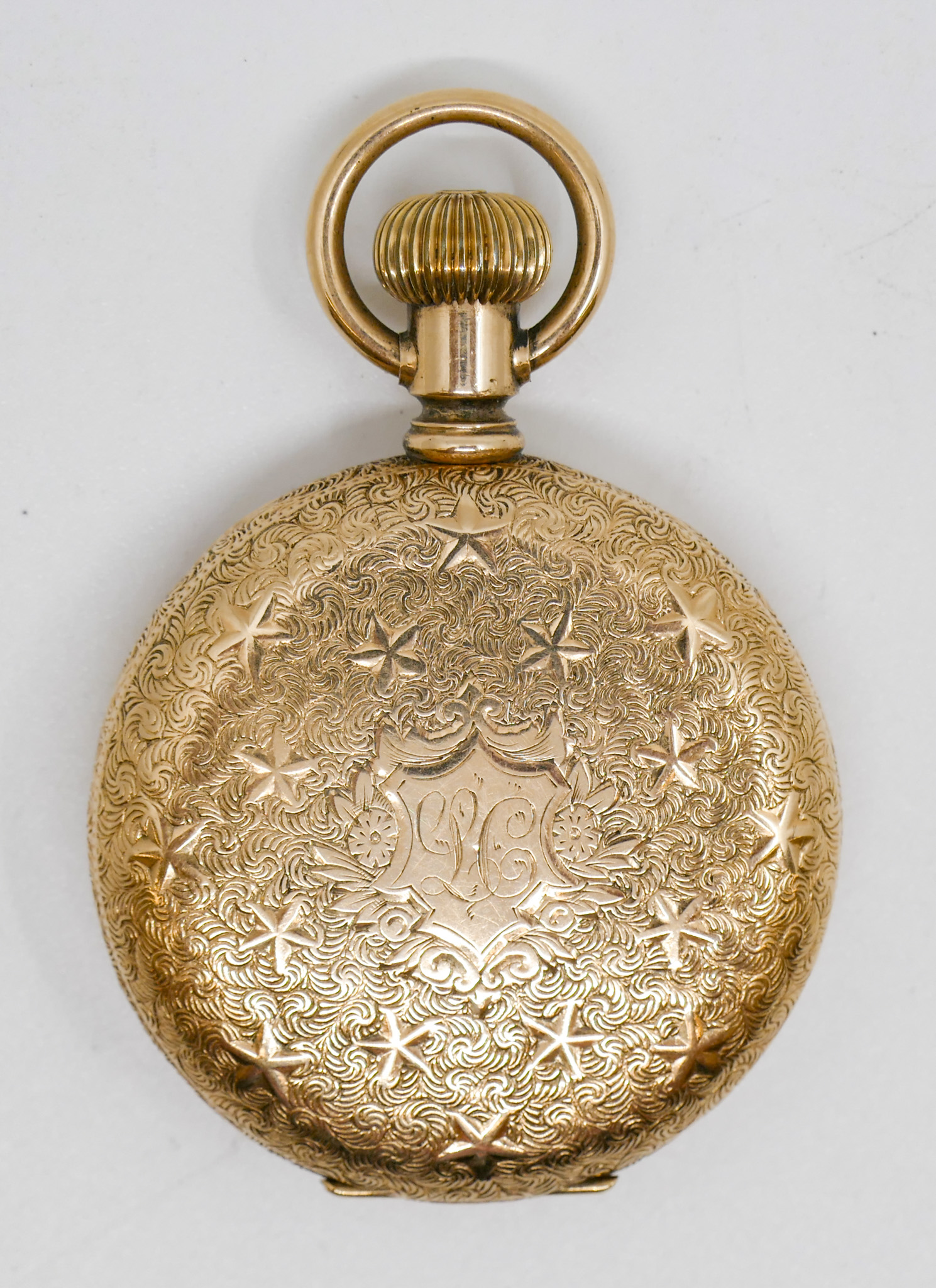 Appraisal: Antique Elgin k Cased Pocket Watch mm - Grams TW