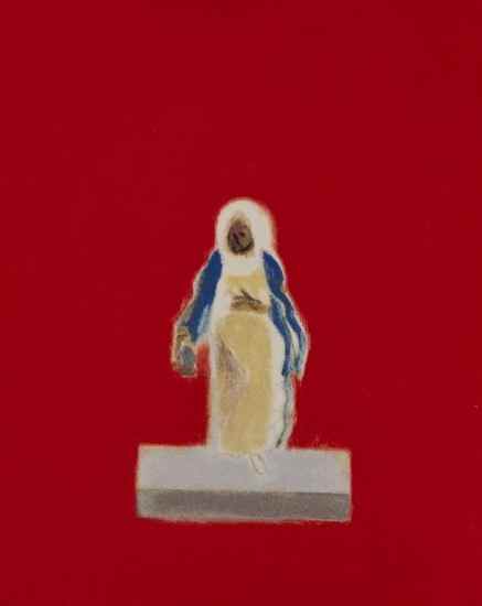 Appraisal: Craigie Aitchison - One of the Wise Men silkscreen printed