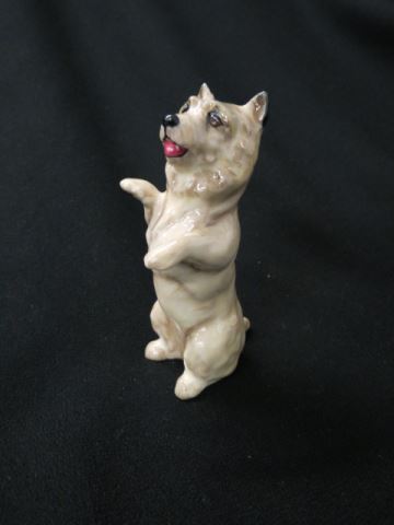 Appraisal: Royal Doulton Figurine of a Cairn Terrier begging HN excellent