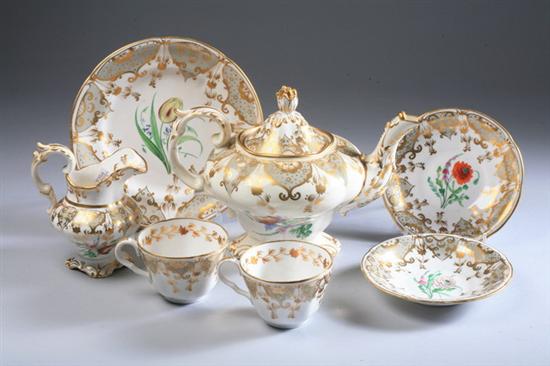 Appraisal: -PIECE COALPORT PORCELAIN TEA SERVICE Circa Including twelve cups with