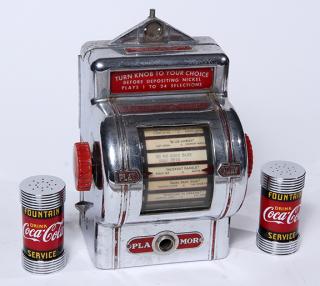 Appraisal: Juke Box selector box by Packard MFG Corp Plamor original