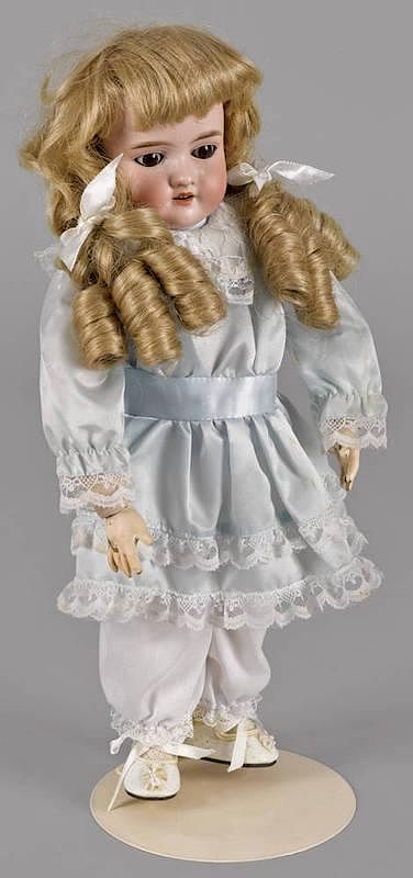 Appraisal: Armand Marseille bisque head doll inscribed Armand Marseille bisque head