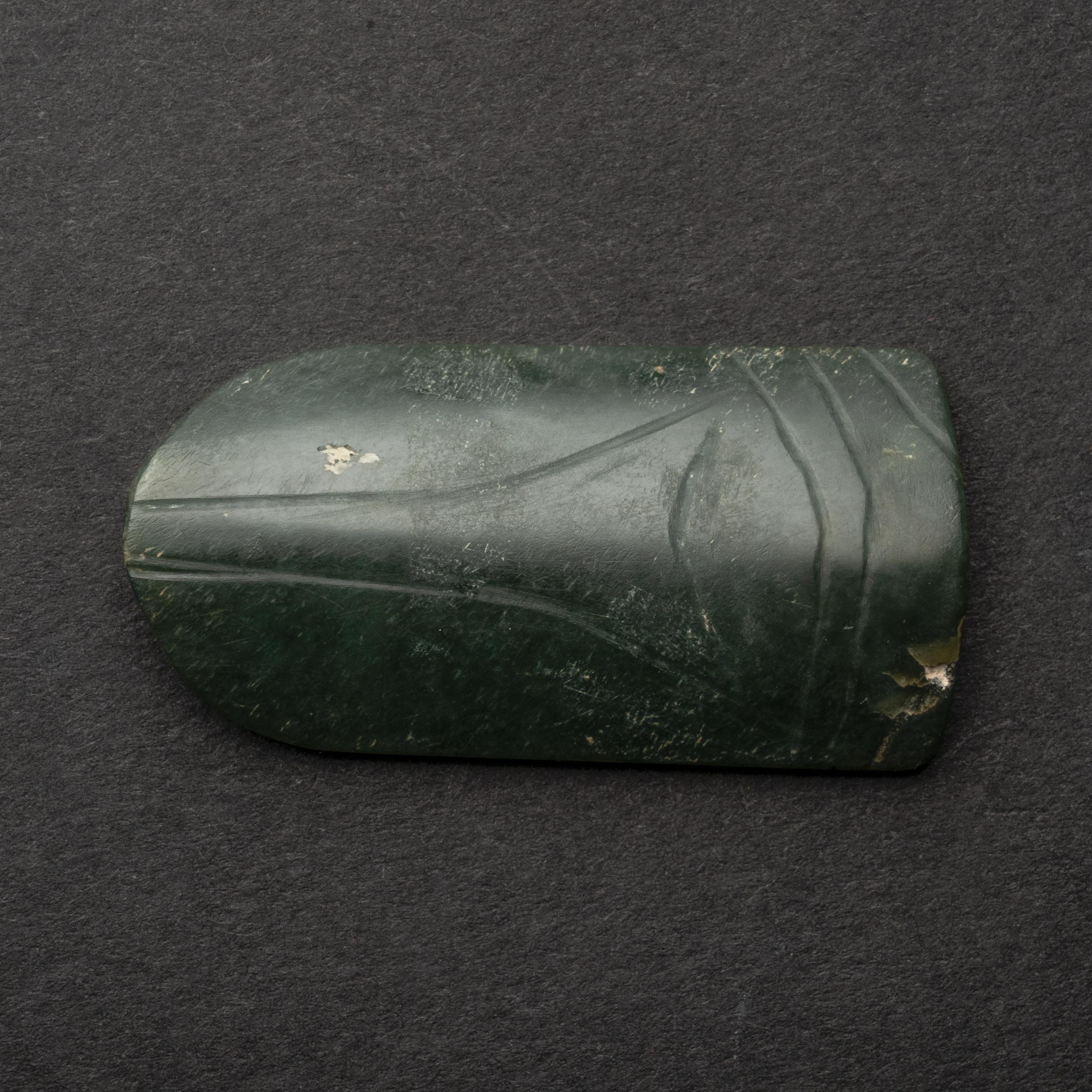 Appraisal: A Celadon Jade Cicada Han Dynasty BC-AD x in x