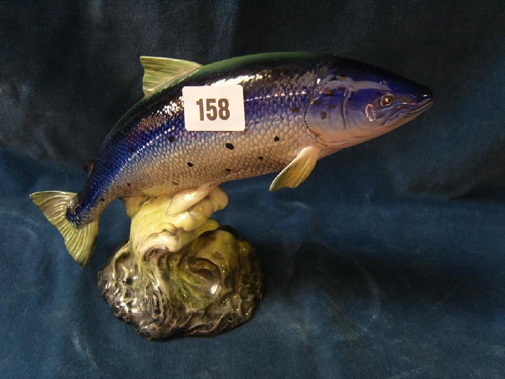 Appraisal: A Beswick model of an Atlantic Salmon with impressed number