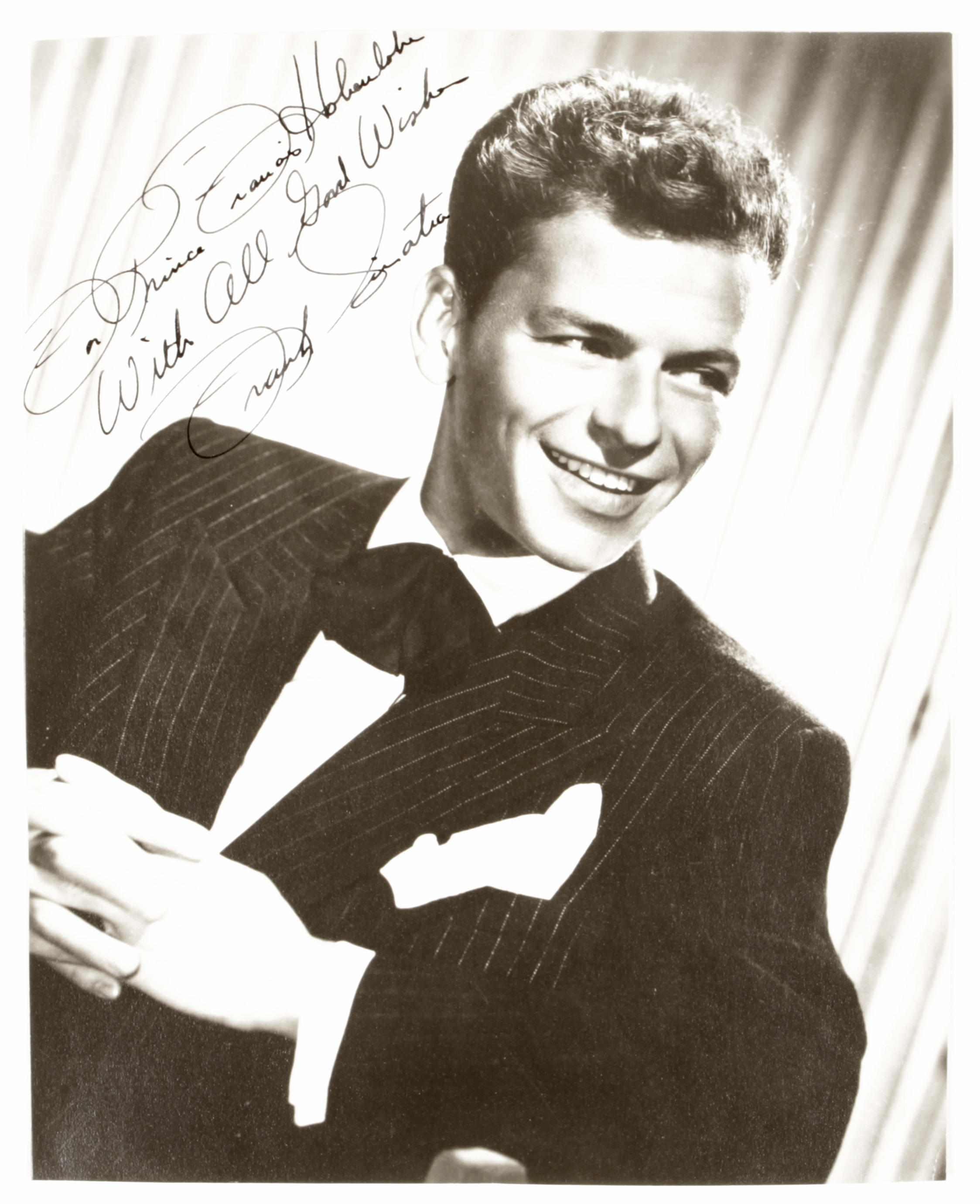 Appraisal: SINATRA FRANK - Typed Letters Signed ''Frank'' pp to n