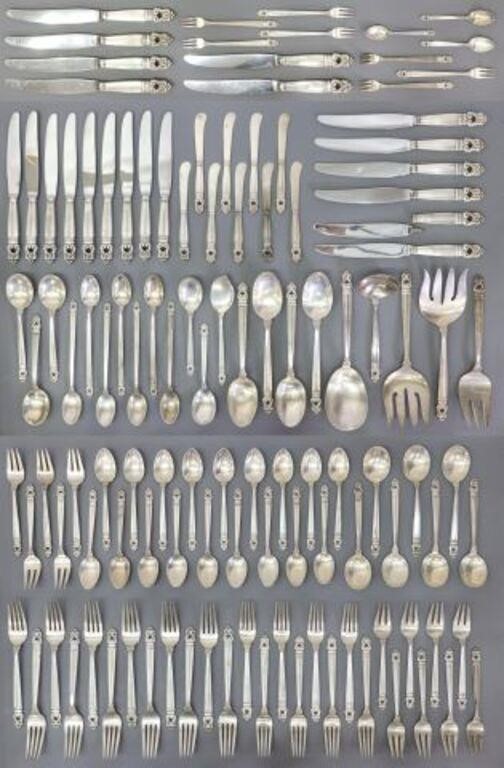 Appraisal: lot of American sterling silver flatware service International Silver Company