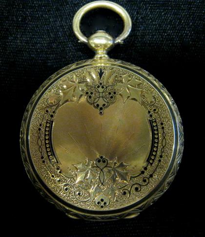 Appraisal: karat yellow gold hunting case pocket watch Charles Jacotcharles jacot