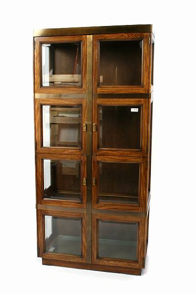 Appraisal: An Asian style display cabinet height ft in width in