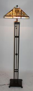 Appraisal: Arts Crafts style stained glass floor lamp Arts Crafts style