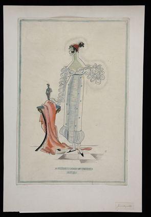 Appraisal: JAMES REYNOLDS TH C COSTUME DESIGN Mina Maid of Honor