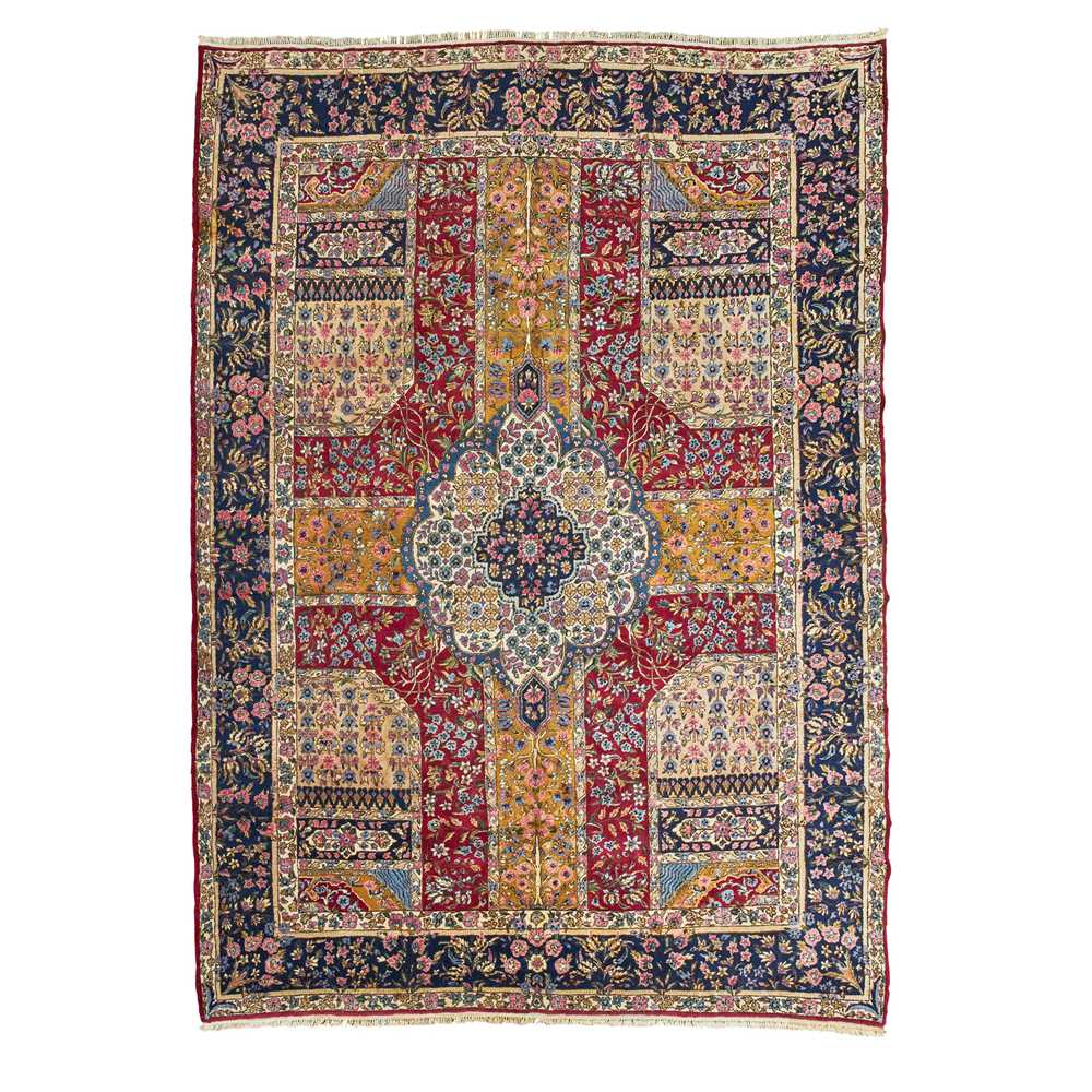 Appraisal: KIRMAN CARPET CENTRAL PERSIA MID LATE TH CENTURY of Garden