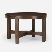 Appraisal: Gustav Stickley EARLY LIBRARY TABLE MODEL USA - oak h