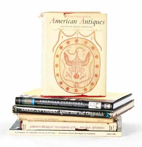 Appraisal: Books Southern and American Antiques furniture and silver related Rauschenberg