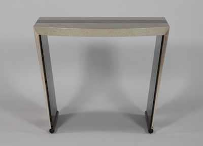 Appraisal: Dakota Jackson Console Table Sleek contemporary style with a glossy