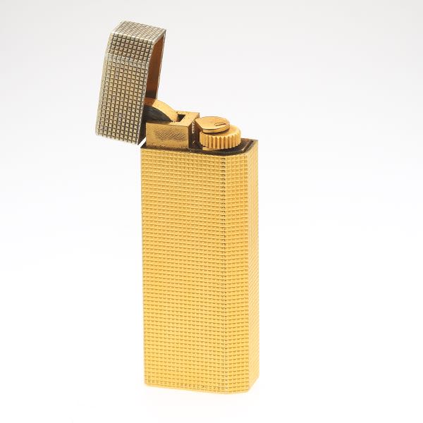 Appraisal: CARTIER TWO TONE BUTANE LIGHTER x x Cartier functioning degree