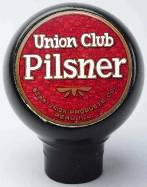 Appraisal: Union Club Pilsner Beer Tap Knob Star Union Products Company