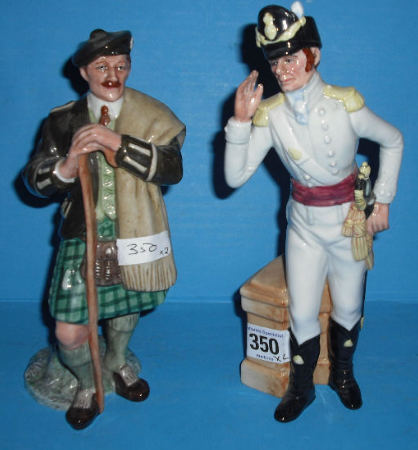 Appraisal: Royal Doulton Figures The Laird HN and Morning Maam HN