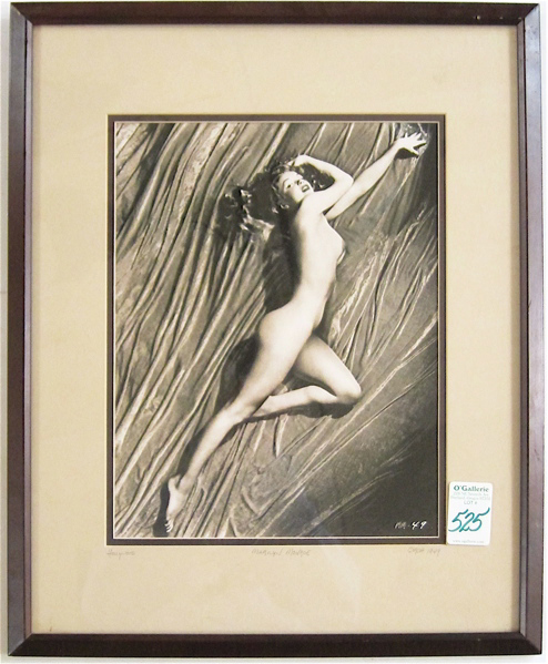 Appraisal: PHOTO OF A NUDE MARILYN MONROE attributed to Tom Kelley