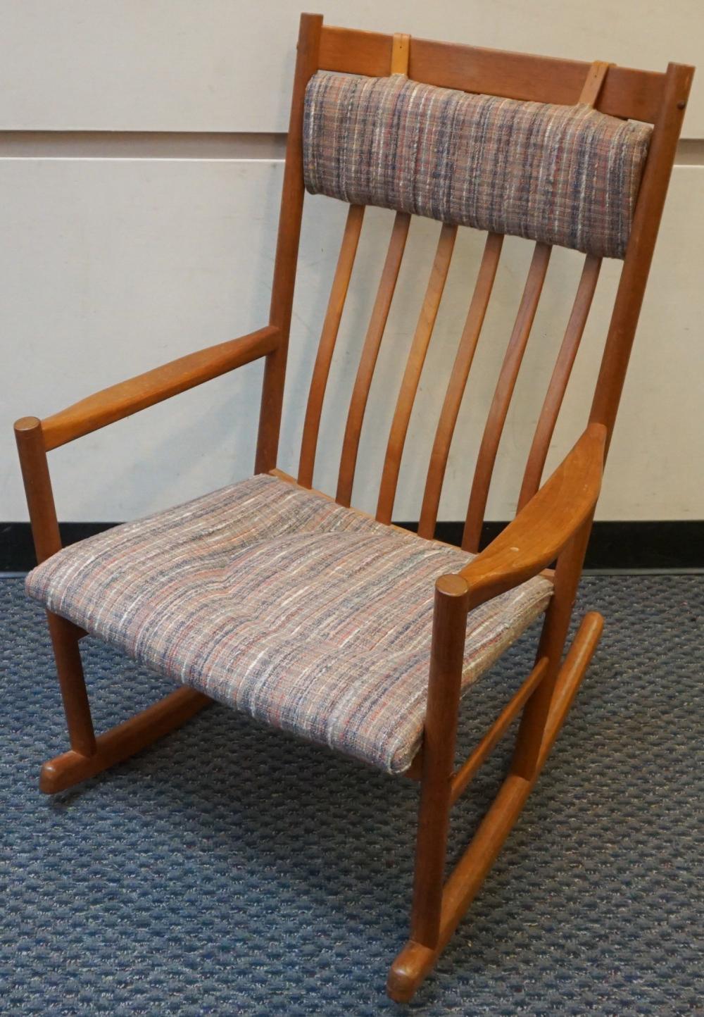 Appraisal: Tarm Stole Danish Teak Arm Rocking Chair