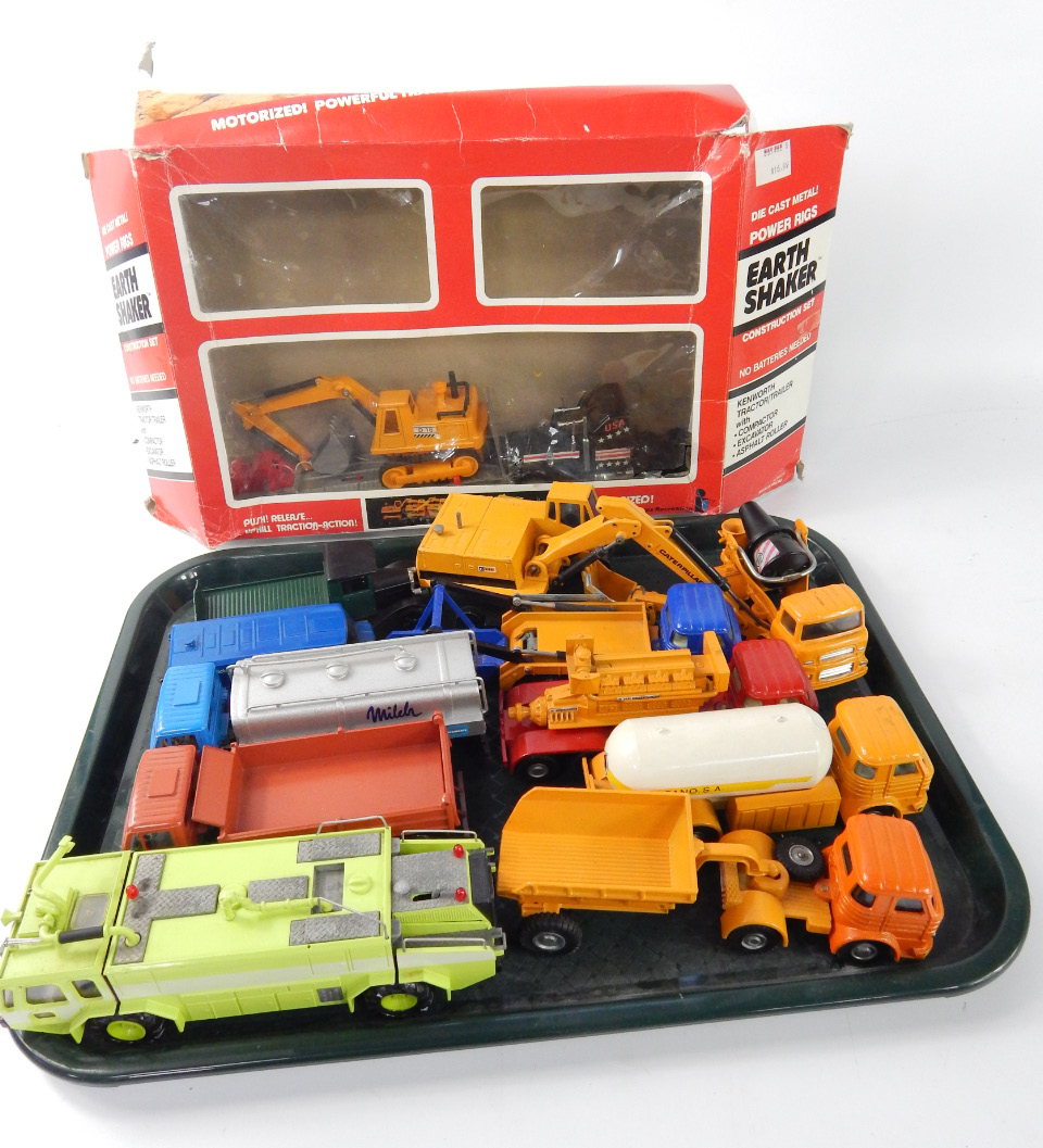 Appraisal: Die cast model commercial vehicles including Lesney Matchbox Series and