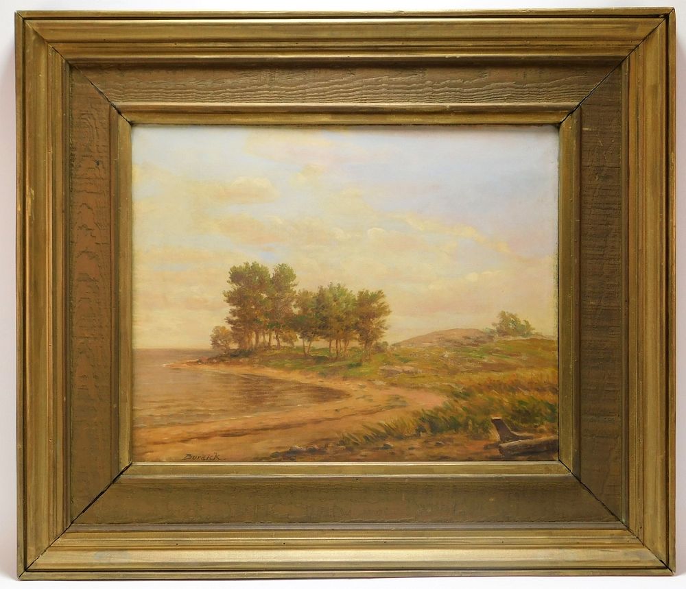 Appraisal: Horace Burdick Impressionist Landscape Painting Horace Burdick Massachusetts Rhode Island