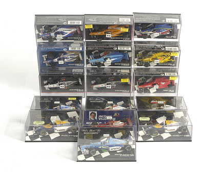 Appraisal: Minichamps group of Racing Cars - to include McLaren Williams