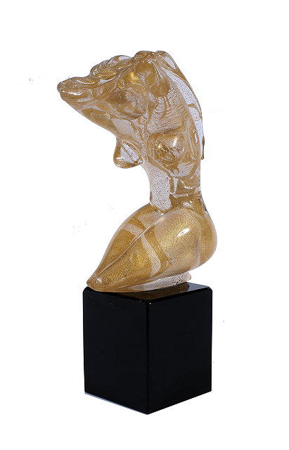 Appraisal: RENATO ANATRA TH CENTURY SCHOOL A Murano glass sculpture of