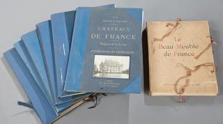 Appraisal: Group of Seven French Books consisting of Le Bea Group