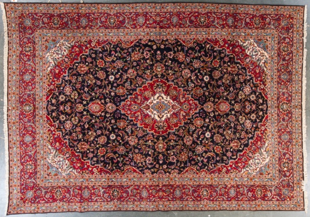 Appraisal: Keshan carpet Iran circa approx x