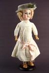 Appraisal: DOLL - Kestner made in Germany marked C blue eyes