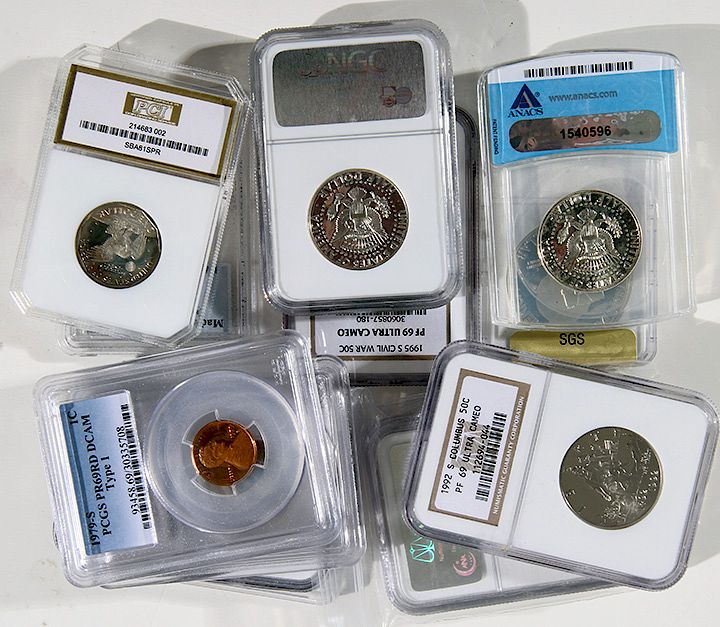 Appraisal: Assorted Proof Modern Coins Check photo for details total Condition