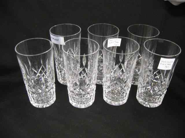 Appraisal: Waterford ''Lismore'' Crystal Tumblers '' signed excellent