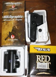 Appraisal: two holographic sights for modern rifles L EO Tech orig