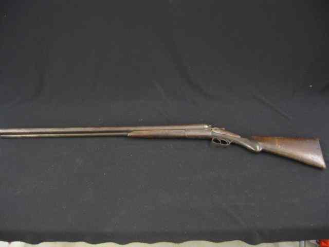 Appraisal: Antique Shotgun double barrel - '' long